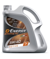 Синтетическое моторное масло G-Energy Synthetic Active 5W-40