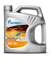 Синтетическое моторное масло Gazpromneft Premium GF-5 5W-30