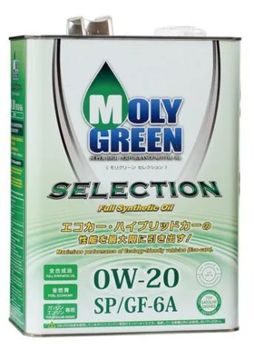 MolyGreen Selection 0W-20 SP GF-6A 4L