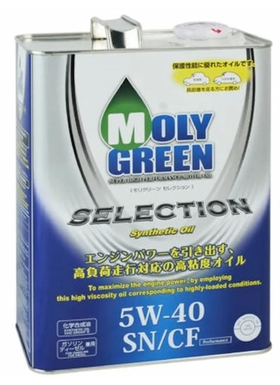 MolyGreen Selection 5W-40 SN CF 4L