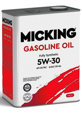 Micking Gasoline Oil MG1 5W-30 SP RC GF-6A 4L
