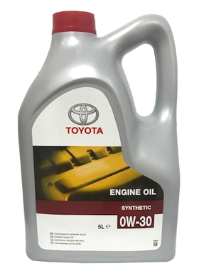 TOYOTA Engine Oil Synthetic 0W-30 SL CF A5 B5 5L