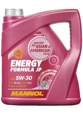 Mannol Energy Formula JP 5W-30 7914 SN+ GF-5 4L