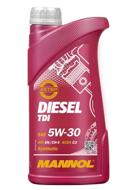 Mannol Diesel TDI 5W-30 7909 SN/CH-4 C3 1L