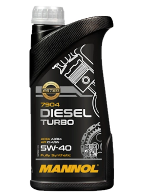 Mannol Diesel Turbo 5W-40 7904 CI-4 SN A3 B4 1L