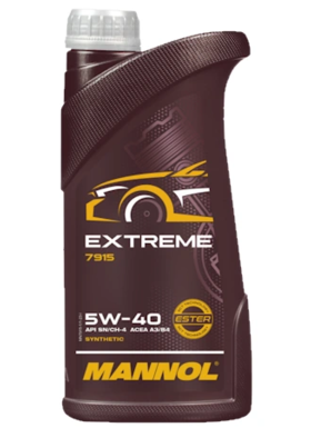 Mannol Extreme 5W-40 7915 SN CH-4 A3 B4 1L