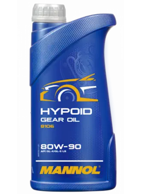 Mannol HYPOID Gear Oil 80W-90 8106 GL-4 GL-5 LS 1L