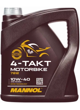 Mannol 4-Takt Motorbike 10W-40 7812 SN 4L