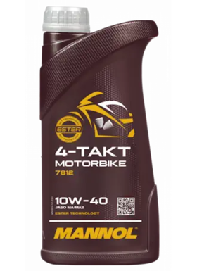 Mannol 4-Takt Motorbike 10W-40 7812 SN 1L