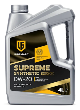 Lubrigard SUPREME SYNTHETIC PRO C5 0W-20 SP 4L